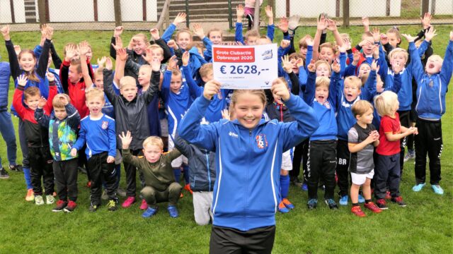 Grote Clubactie levert 2.628 euro op!